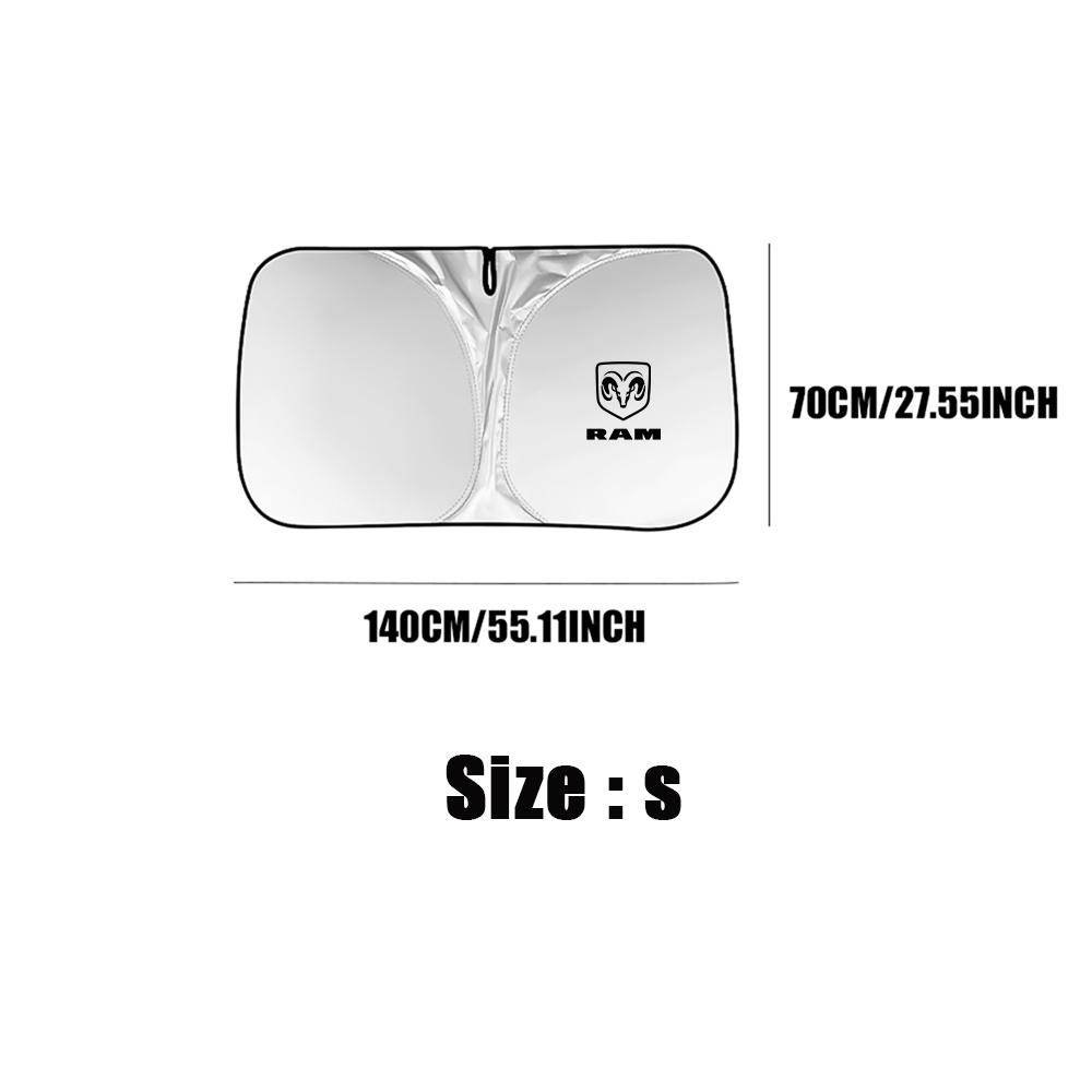 

Car Sunshade Umbrella Windshield Folding Sunshade Summer Protection Accessories For Dodge Durango Caliber Dakota Neon Ram Nitro