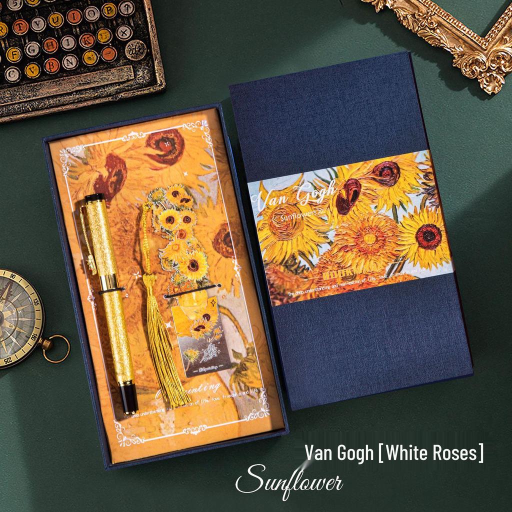 Van Gogh Oil Painting Bookmark Gift Set for Teachers and Students