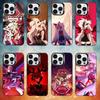 Hazbin Anime H-Hotel Phone Case For iPhone17,16,15,14,13,12,11 Plus,Pro Max Black Candy Matte Shockproof Cover