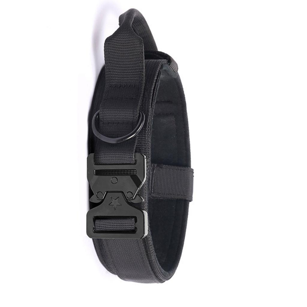 Dog Collar Safe Adjustable Comfortable Military Training Dog Collar for Medium Large Dogs