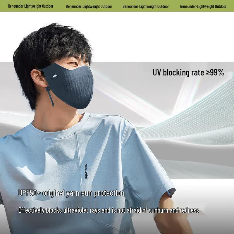 Beneunder Men's Breathable UV Protection Mask AS337