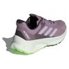 Adidas Terrex Soulstride Flow Comfortable Versatile Shock Absorbing Durable Mid-Top Running Shoes Women Running Shoes Purple Gray ID7719