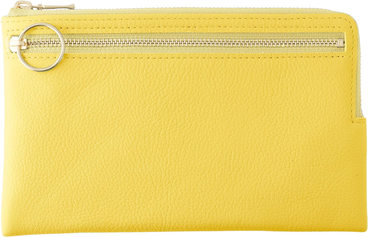 

OSL Passport Wallet Pouch Yellow Genuine Leather Wallet Multifunctional Pouch Travel Passport Case Slip-On OSL-5802 жовтий