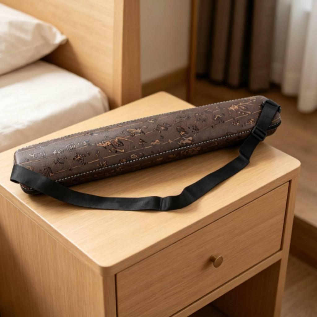 Zippered Bawu Instrument Case Guarding Padded Portable for Instrumentalists, Travel,