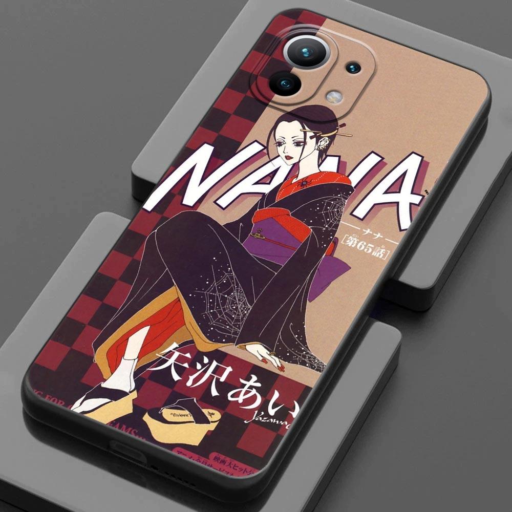 NaNa Osaki Anime Case for Xiaomi Mi 11 Lite 5G NE 11i 11X 11T 12 Pro Poco F1 F3 X3 GT X4 NFC Pro Silicone Cover Ren Honjo Manga