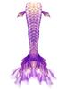 Coda da Sirena per Bambina Costume da Bagno Sirena per Bambina Costume da Bagno Principessa Ariel Esplosione Transfrontaliera