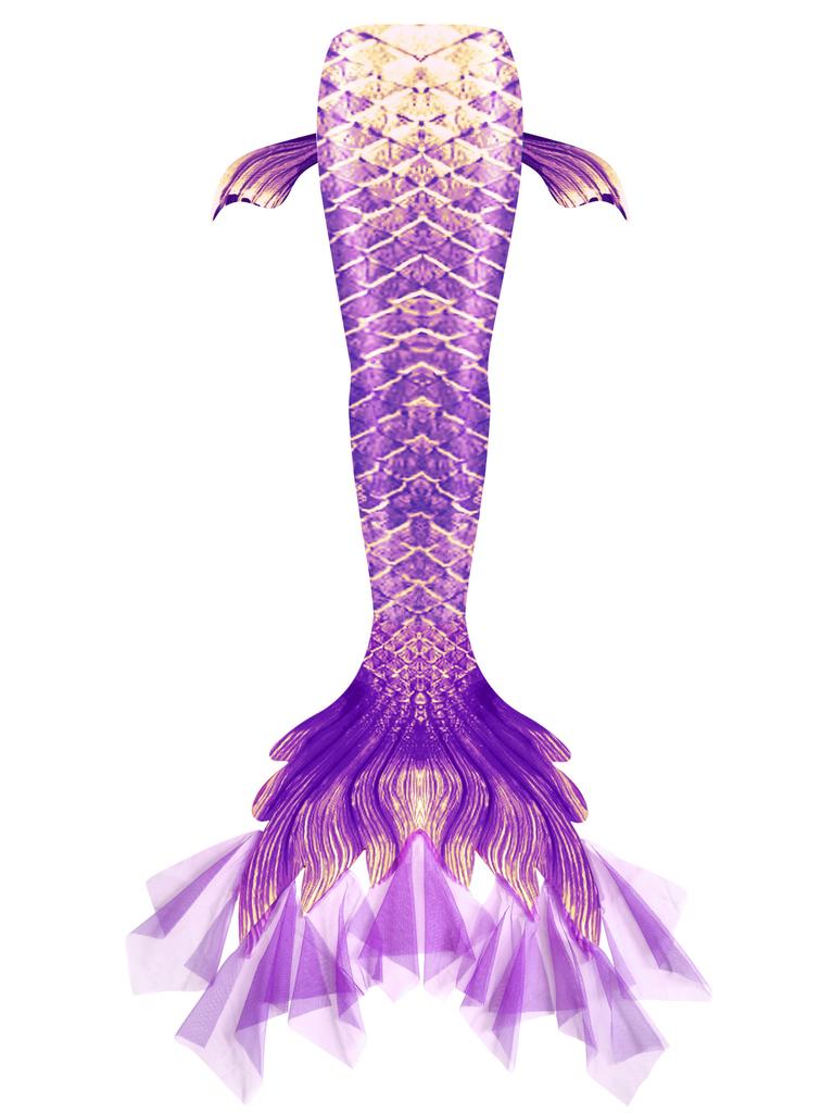 Coda da Sirena per Bambina Costume da Bagno Sirena per Bambina Costume da Bagno Principessa Ariel Esplosione Transfrontaliera