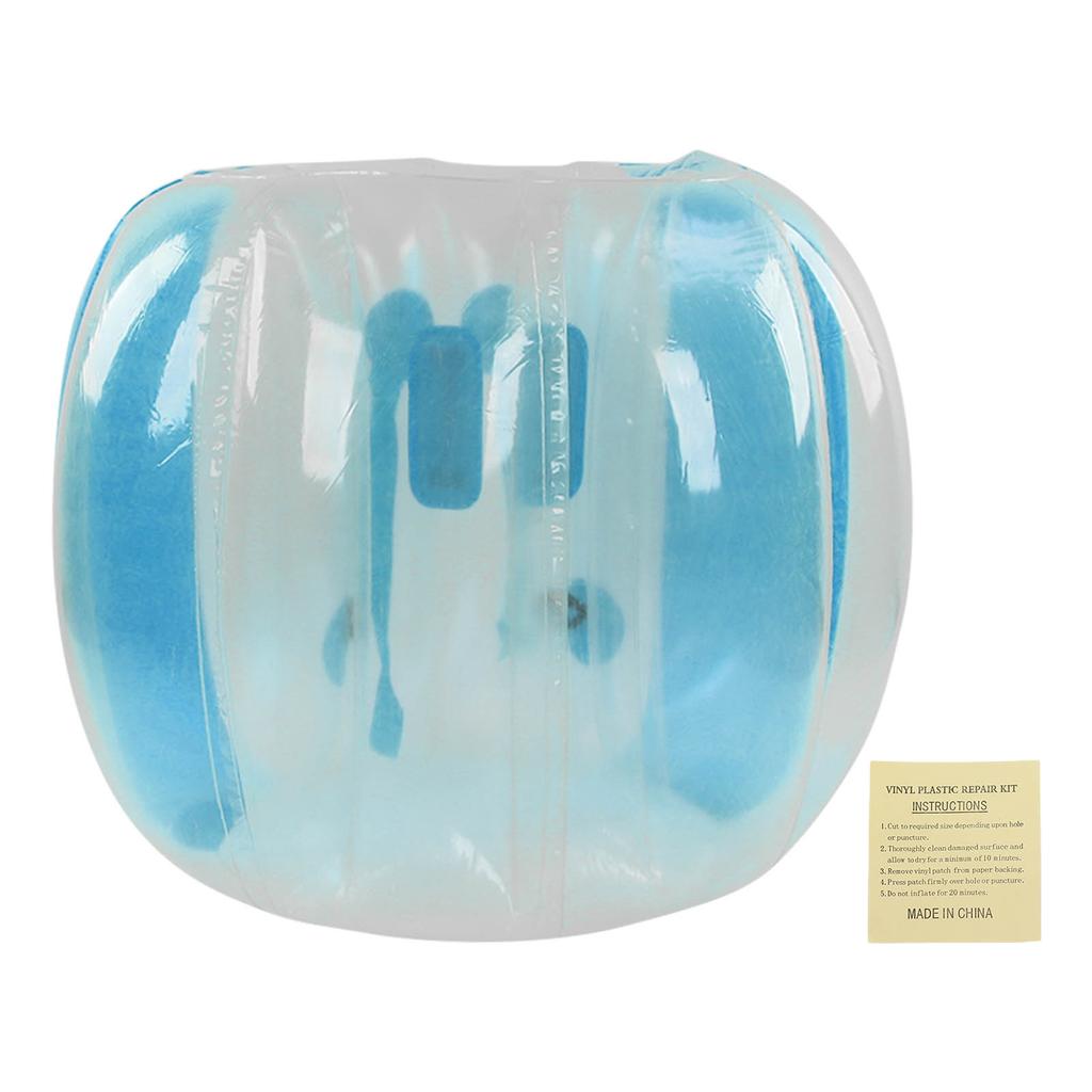 Inflatable Collision Ball PVC for Adults Kids Outdoor Team Gaming Play Toy 120cm Blue