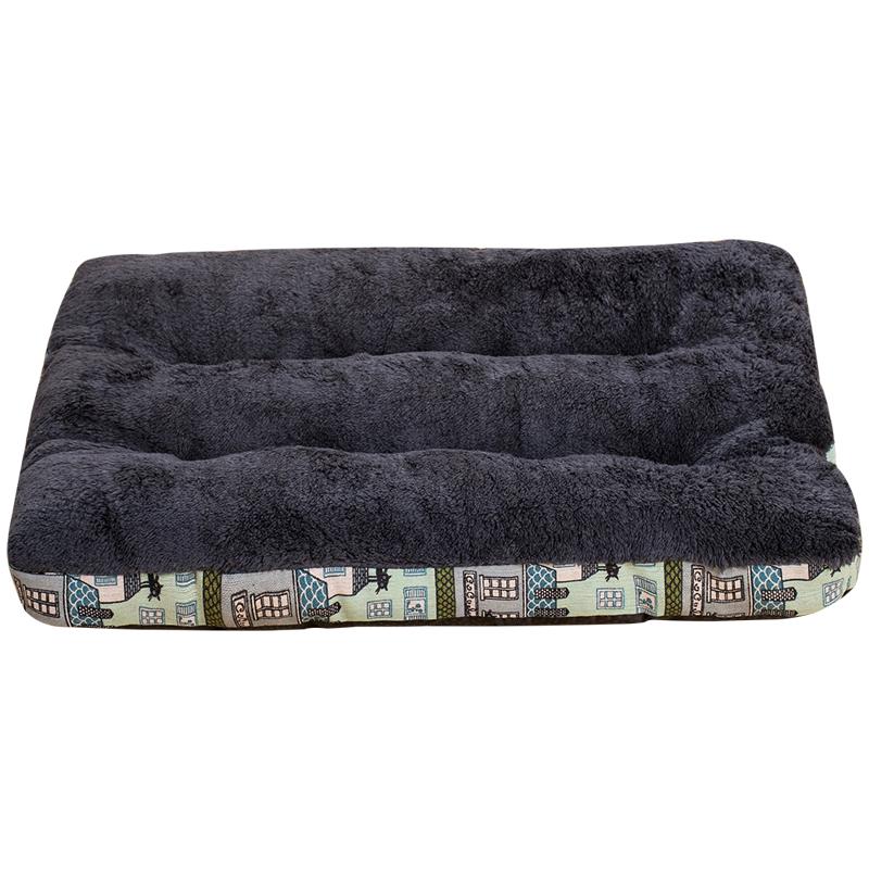 Four Seasons Pet Cushion: Thick Cotton Sleeping Pad for Cats and Dogs