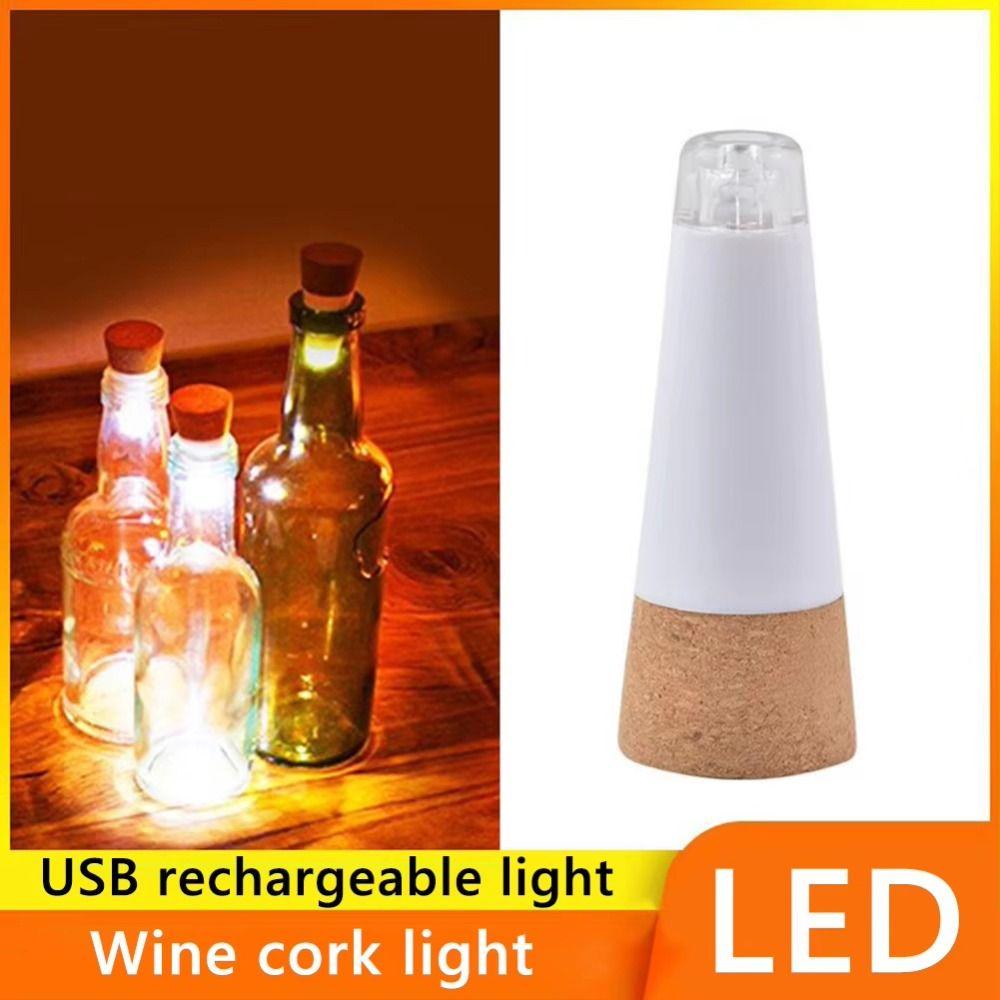 Craft Light Rechargeable Cork Lights Mini Wine Bottle Lights LED Bottle Lights  Party Decor