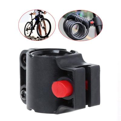 Universal Bicycle Circular Type Lock Holder Cable Lock Support U Lock Fixed Mount Bracket Cycling Parts MTB Accessories 4