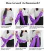 6m Medium Elastic Aerial Yoga Hammock Sling for Home & Studio