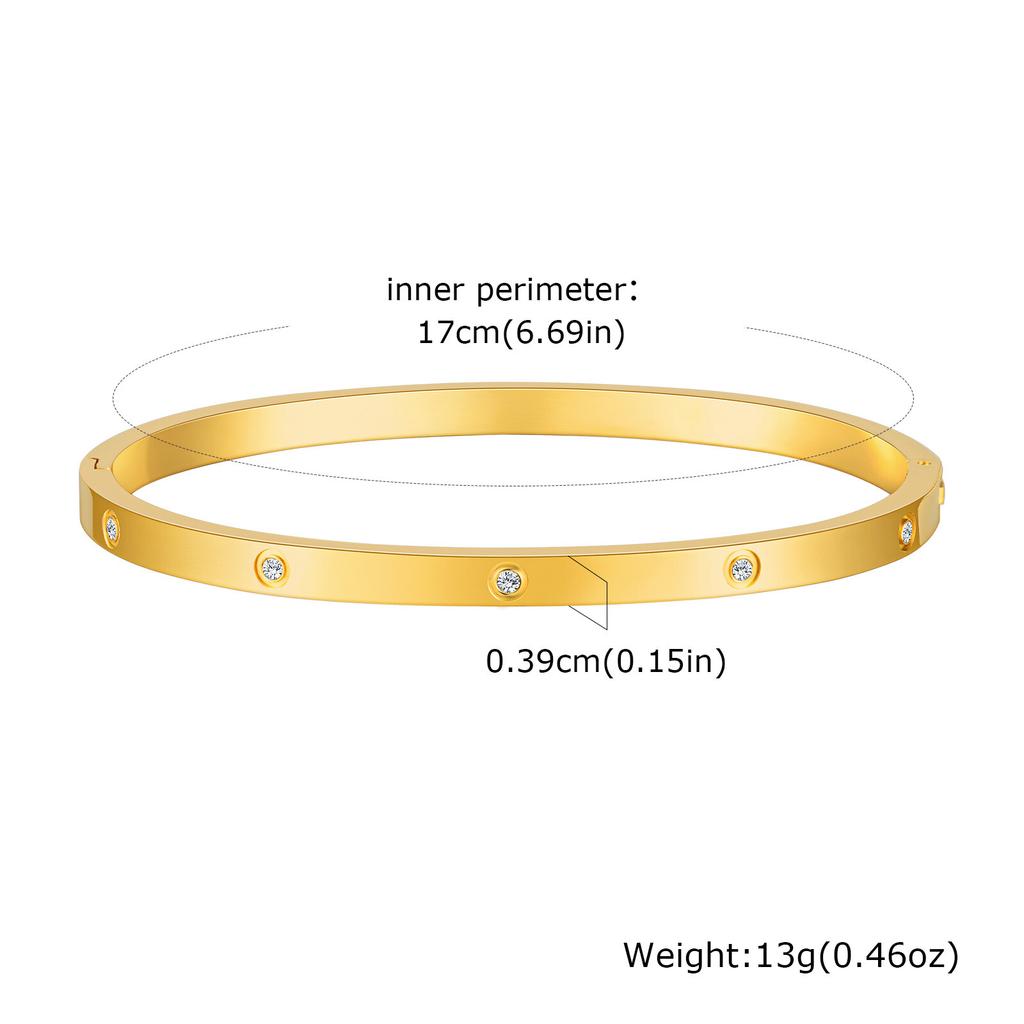 Women Open Cuff Bangle,  Tie The Knot Bangle Bracelet, Gold Plated Forever Love Knot Infinity Stainless Steel Jewelry