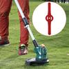 60Pcs String Trimmer Head Blades Wear Resist Weed Eater Wacker Blades Universal Weed Trimmer Head for Grass Trimmer Lawn Mowers