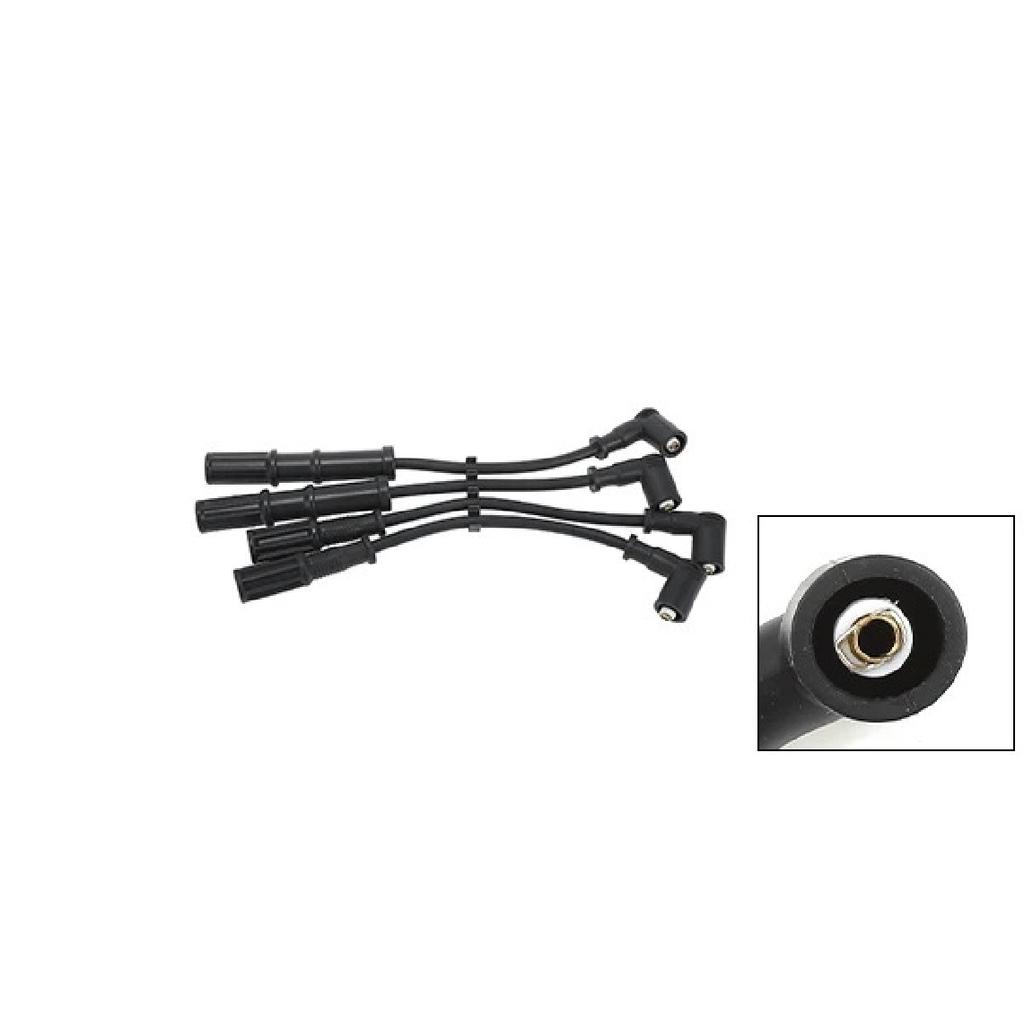 UXCELL 4 Pcs Spark Plug Wire Ignition Coil Cable No.55195775 for Fiat 500 2007-2023