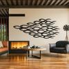 Metal School of Fish Wall Art 3D Abstract Metal Fish Decor for Home Ocean Sea Life Modern Coastal Housewarming Gift