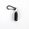 New Premuim Portable Mini Waterproof Aluminum Pill Box Cases Container Organizer Storage for Vitamin Fish Oils Keychain Earplug