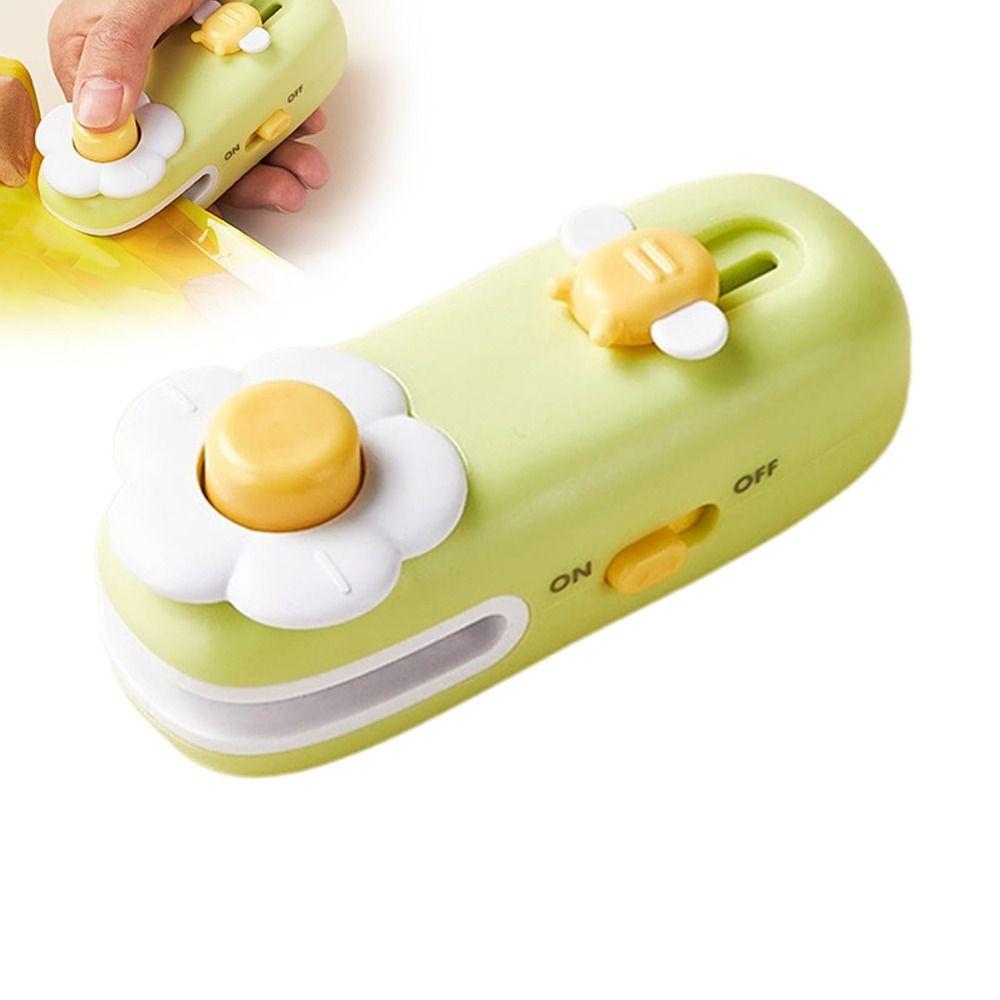 Mini Heat Bag Sealing Machine Rechargeable 2 In 1 Bag Sealer New Vacuum Bag Sealer  Home Use