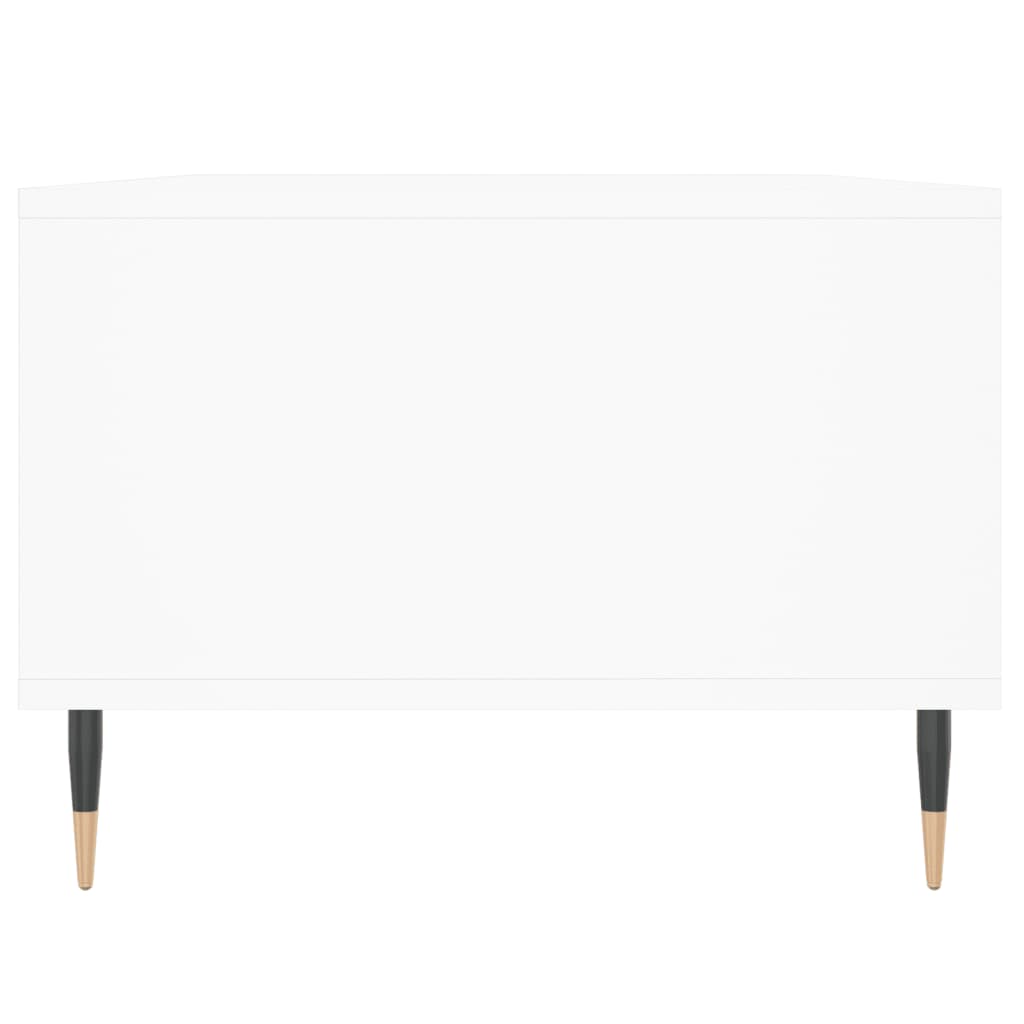 Vidaxl Tavolino da Caffè, Bianco 90X50X36,5 Cm, Materiale Derivato dal Legno