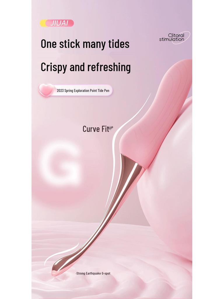 Automatic Electric Vibration Pen for Female Stimulation