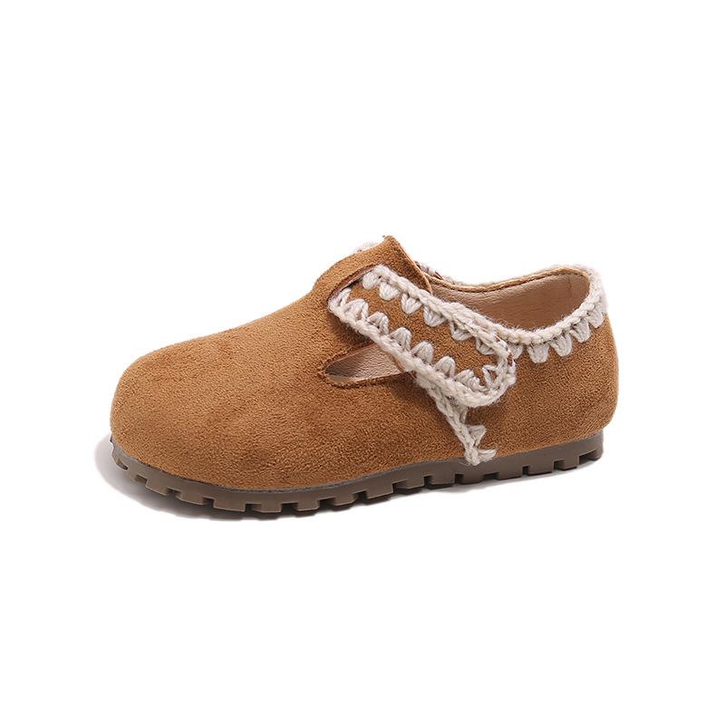 

New Anti-slip Single Shoe for Girls 25 хакі