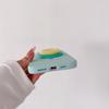 Cute Folding Bracket Kickstand Candy Color Summer Phone Case for iPhone 12 13 14 15 16 Pro Max Wireless Charging Magnetic Cover