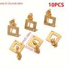 5 Paar Edelstahl Ohrbügel Langer Stift Post Haken Ohrstöpsel Verbinder Quaste DIY Schmuck Handgefertigte Ohrringe Zubehör Fundstücke