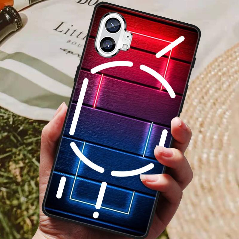 Hülle für Nothing Phone 1 One Phone1 (1) Hülle Schwarz Stoßfest Weiches TPU Schutzhüllen für Nothing Phone 2 two (2) (1) Stoßstange