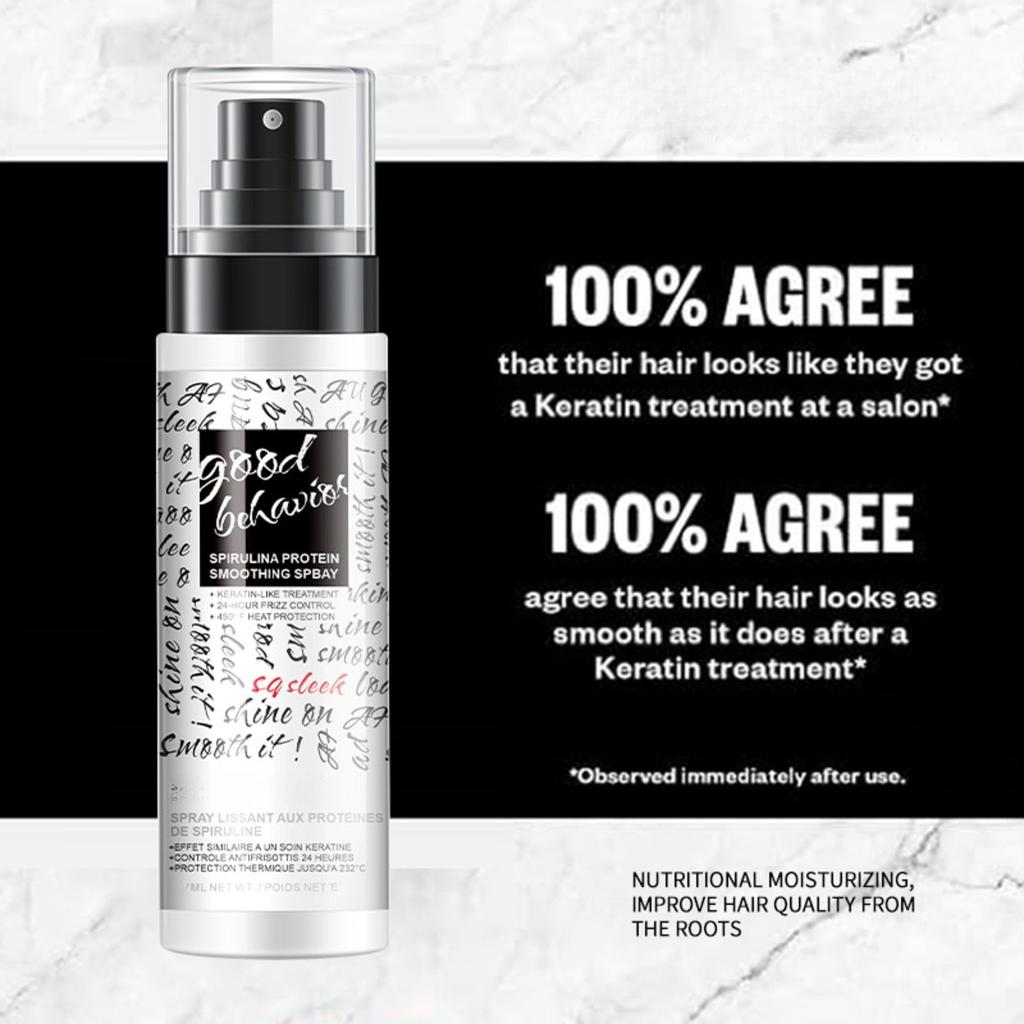 150ml Keratin Spray Wash Free Spray Feuchtigkeitsspendendes Haar Feuchtigkeitsspendendes Haar