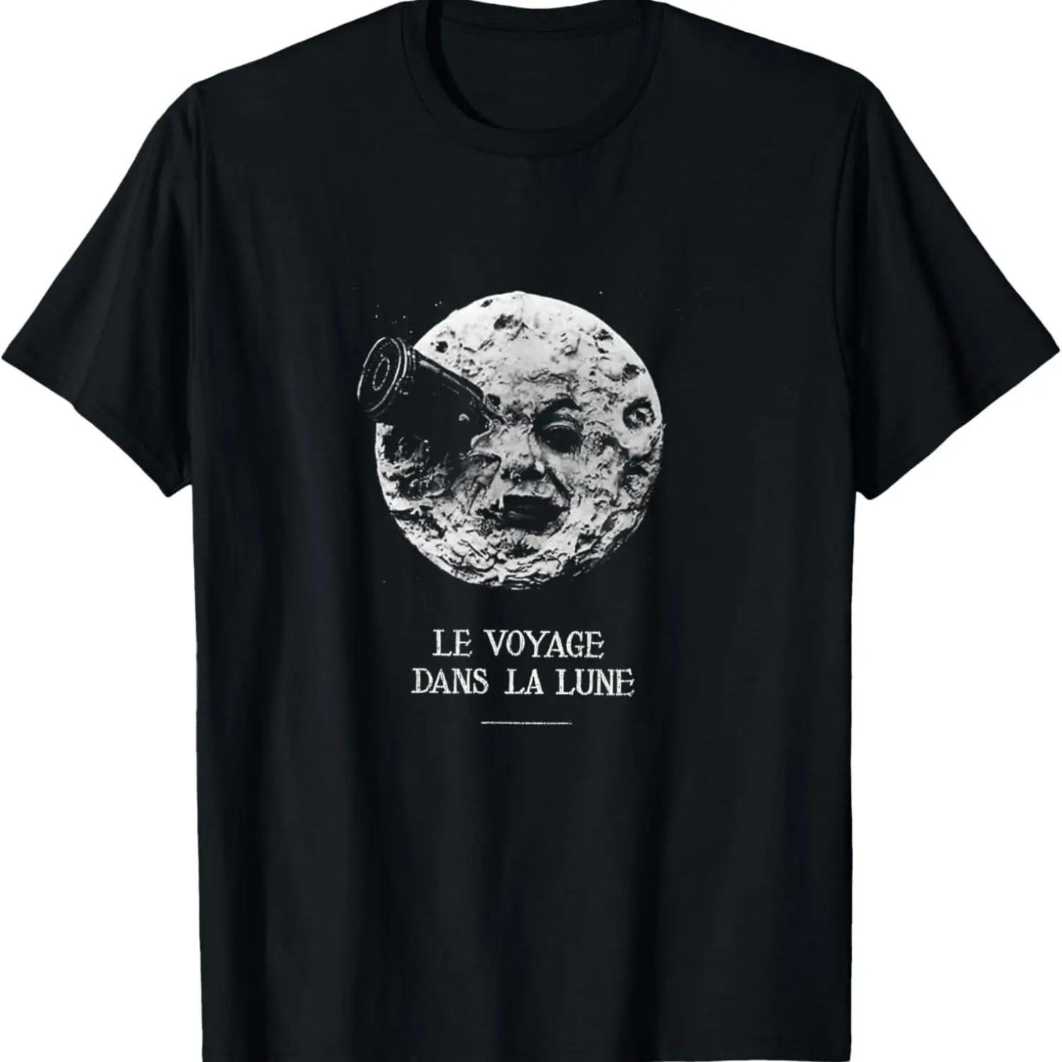 A Trip to the Moon (1902) Georges Melies Silent Movie Moon T-Shirt S