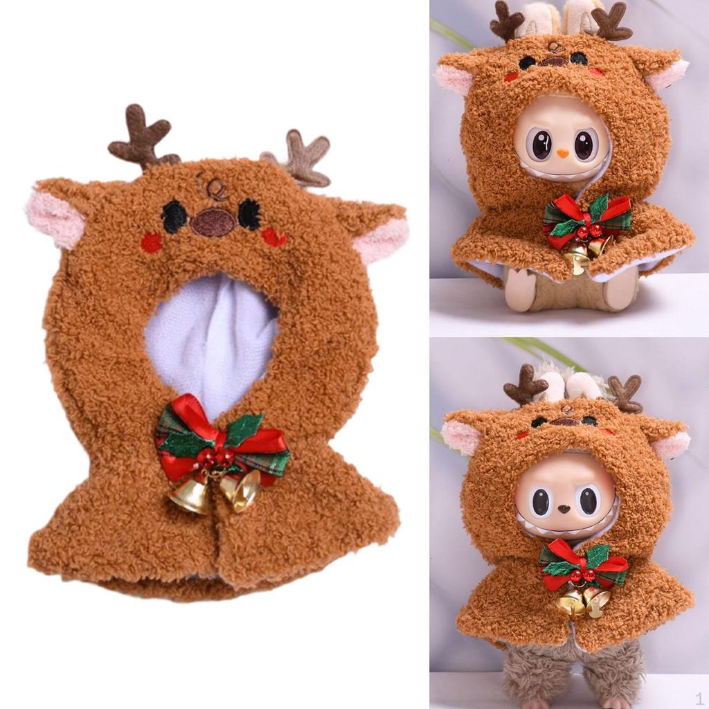 15 - 17 cm Doll Apparel, Festive Shawl, Plush Accessories for Dolls