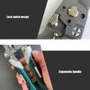 Folding Wire Stripper Crimper Tool with Cutting Function Portable Design Cable Stripper Crimper With Folding Handle