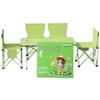 Duoaishijia Outdoor Folding Camping Table and Chairs 5-Piece Set
