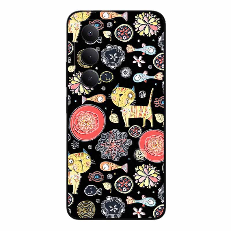 3D Emboss Cases For Redmi 15 5G 4G Relief Emboss Soft Silicone Back Cover For Xiaomi Redmi15 Flower Relief  Funda Redmi 15 4G 5G