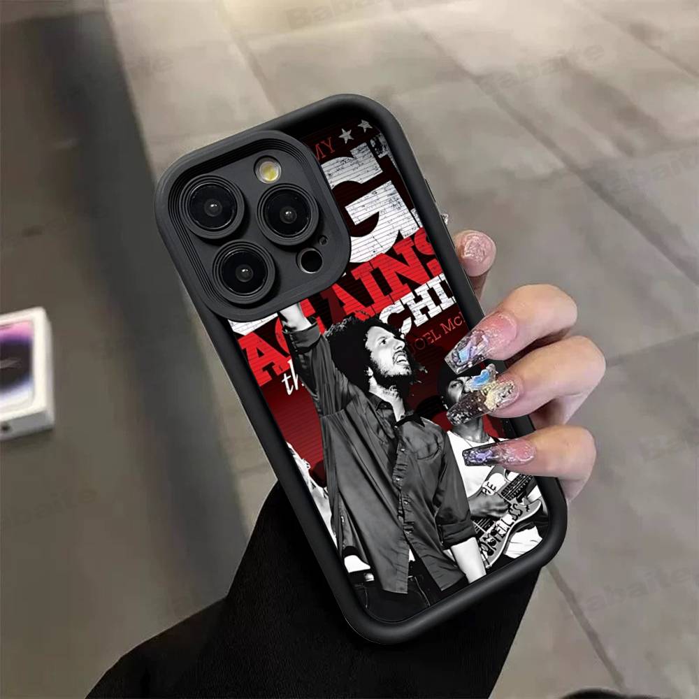Band Rage A-Against The M-Machine Classic Phone Case For IPhone 17 16 15 14 13 12 11 Air Plus Pro Max Soft Back Cover