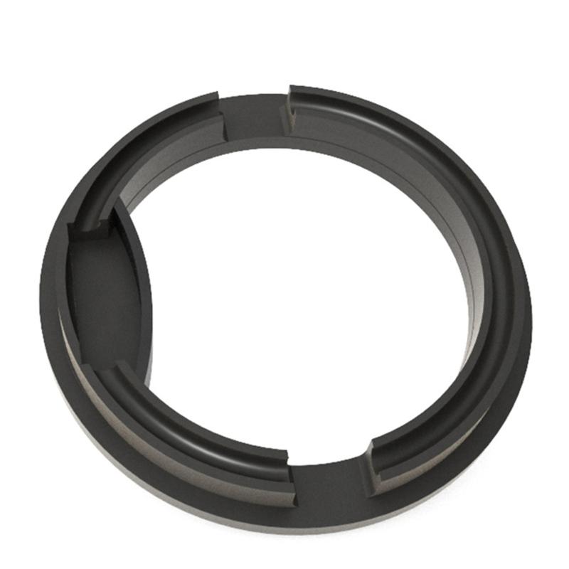 2Pieces Coffee Machine Grinder Rings Anti Clog Design Grinding Chamber Rings for Smooth Operation and Minimal Residues