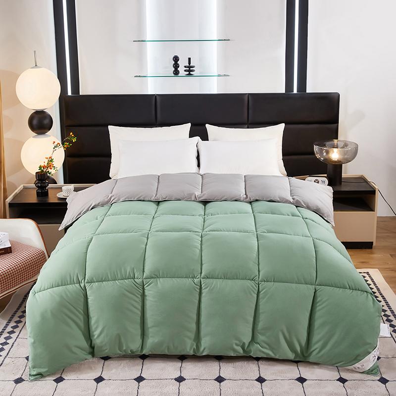 Hotel Style Soy Fibre Goose Down Duvet Bed Velvet Comforter Soft Winter Duvet Very Warm  Quilts Blanket Hotel