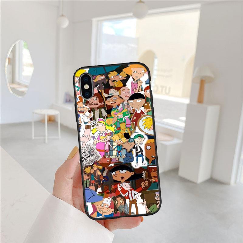 CJ94 S-Special Hey Arnold Soft Shell Phone Case for Xiaomi Poco C40 C50 C51 C55 C65 C71 C75 F3 F5 F6 F7 M2 M3 Pro Ultra