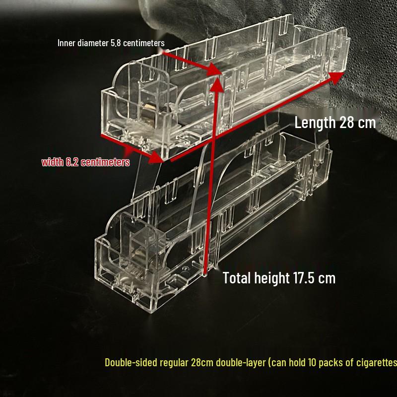 Automatic Pop-Up Cigarette Ejector Display Rack for Supermarket and Specialty Stores