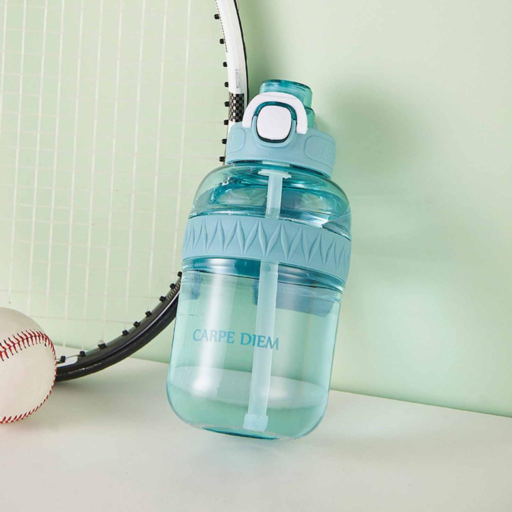 Men & Women -Fall, Leak-Proof Space Cup with Plastic Lid, Design Portable Water Bottle