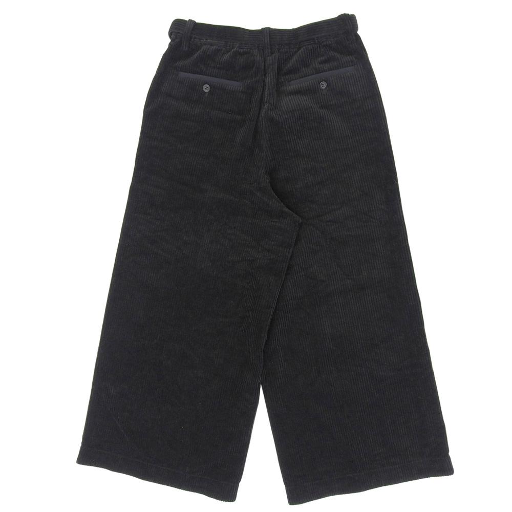 Sacai Excellent Condition Corduroy Pants Bottoms for Men, Black, Size 1, 24-03491M, 2024 Autumn/Winter. Bottoms 1 blackUsed