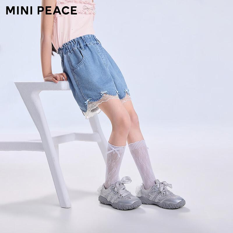 MiniPeace Girls  Casual Denim Shorts 120