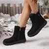 Snow Boot Women Winter New Suede Women Short Boots Natural Wool Warm Non-slip Women's Ankle Boots