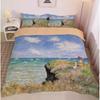 World Famous Paintings Bedding Set Artwork Duvet Cover Set King Queen Double Full Twin Single Size Bed Linen Set
