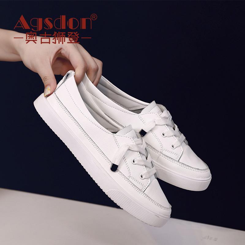 Spring and Autumn breathable shallow mouth new student board shoes comfortable single shoes