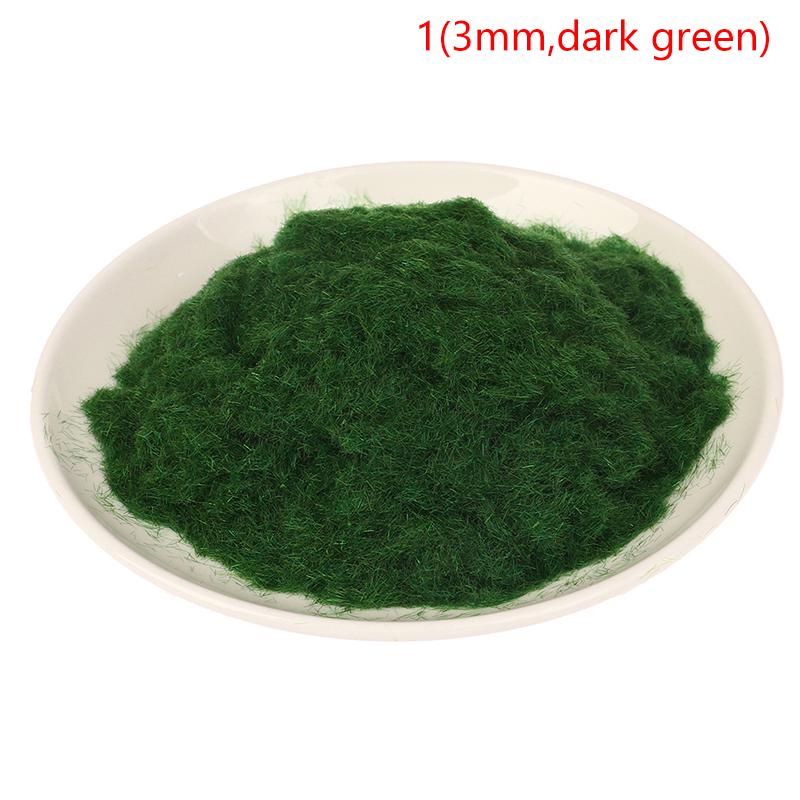 3/5Mm Grass Flock Powder For Artificial Terrain Game Landscape Accessories Fake Grass Sand Table Model Railway Layout