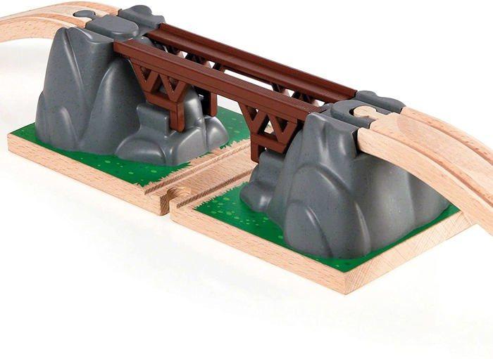 BRIO - Pont Catastrophe - Circuit De Train En Bois - Ravensburger - Mixte Dès 3 Ans