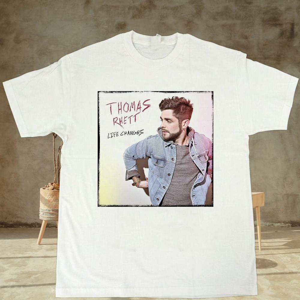 Thomas Rhett Life Changes Cotton T Shirt Size S-5XL Unisex T-Shirt XXXL