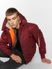 Alpha Industries MA-1 Hooded (158104) бордовая зимняя куртка (158104-184)