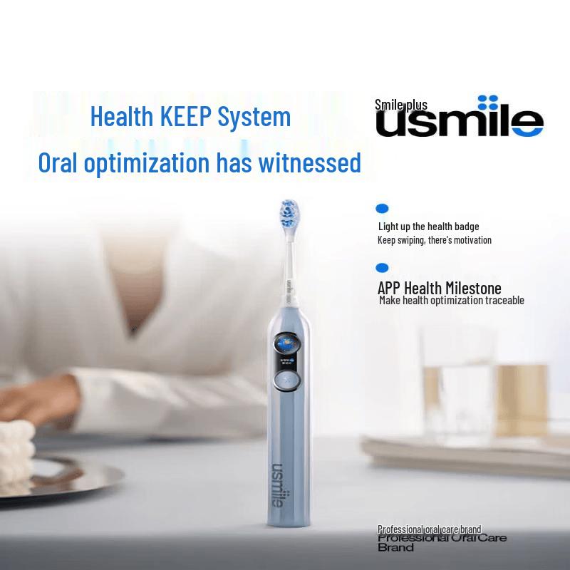 usmile Y30Pro AI Умная звуковая электрическая зубная щетка вилка CN (адаптер в комплекте)